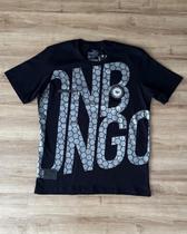 Camiseta Onbongo Preto em Metalico - Preto - G Camiseta Onbongo Preto em Metalico - Preto - G