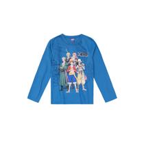 Camiseta One Piece Azul Claro Brandili