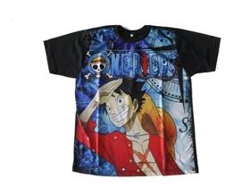 Camiseta One Piece Luffy Blusa Adulto Anime A144 rch
