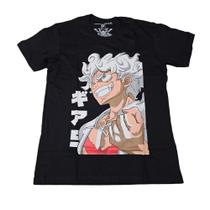 Camiseta One Piece Luffy Gear 5 Blusa Adulto Anime Unissex Mk133