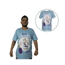 Camiseta one piece luffy gear 5 gomu azul celeste g Camiseta one piece luffy gear 5 gomu azul celeste g