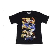 Camiseta One Piece Sabo Ace Luffy Blusa Adulto e Extra Plus Size anime MR1268