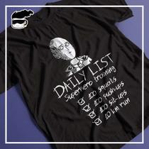 Camiseta One Punch Man Treino Saitama Unissex