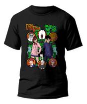 Camiseta Orakun E Momo Ayase Anime Dandadan 100% Algodão Camiseta Orakun E Momo Ayase Anime Dandadan 100% Algodão
