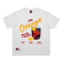 Camiseta Orange Drink Off White