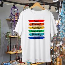Camiseta Orgulho - LGBT - Loja Áurea