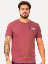 Camiseta Original Penguin Masculina Tri Circle Vermelho Mescla