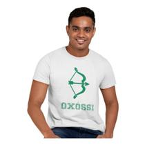 Camiseta Orixá Oxóssi Religiosa Candomblé Umbanda Axé Flexa