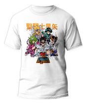 Camiseta Os Cavaleiros Do Zodíaco Saint Seiya Cdz Algodão