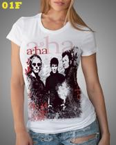 Camiseta Ou Baby-look Banda A-ha Rock 80 Take On Me Camiseta Ou Baby-look Banda A-ha Rock 80 Take On Me