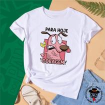 Camiseta ou Baby Look Coragem para Hoje