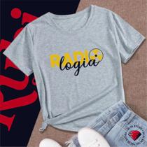 Camiseta ou Baby Look MIna Profissões Radiologia