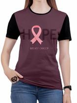 Camiseta Outubro Rosa Feminina blusa Hype