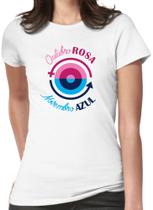 Camiseta Outubro Rosa Novembro Azul Prevenção