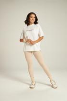 Camiseta Over Branca God's Daughter Estilosa