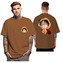 Camiseta Over Camisão Onepiece Chapéu de Palha Moda Masculina e Feminina