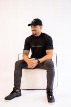 Camiseta Over Preta Amém ou Não Amém Estilosa