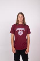 Camiseta Overcome Crossed Bordô