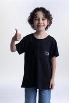 Camiseta Overcome Kids Bear Preta Camiseta Overcome Kids Bear Preta