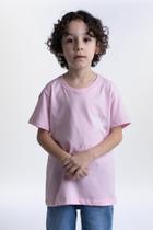Camiseta Overcome Kids Bear Rosa Camiseta Overcome Kids Bear Rosa