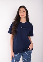 Camiseta Overcome New Script Azul Marinho
