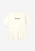 Camiseta Overcome New Script Off White Camiseta Overcome New Script Off White