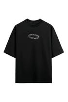Camiseta Overcome Oversized Spiral Club Preta Camiseta Overcome Oversized Spiral Club Preta