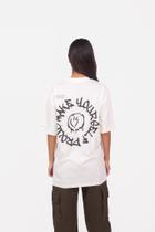Camiseta Overcome Proud Off White Camiseta Overcome Proud Off White