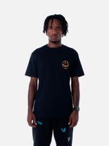 Camiseta Overcome "Smile for Haters" Preta Camiseta Overcome "Smile for Haters" Preta