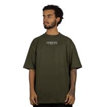 Camiseta Overking Oversized Basica Pixo Verde Camiseta Overking Oversized Basica Pixo Verde