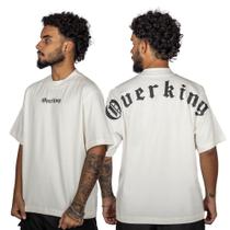 Camiseta Overking Oversized Heavy Gothic Off White