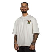 Camiseta Overking Oversized Suedine São Jorge Off White