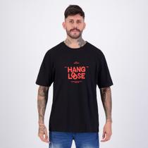 Camiseta Oversize Hang Loose Chilli Preta Camiseta Oversize Hang Loose Chilli Preta