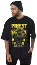 Camiseta oversize luken lk estampada priest
