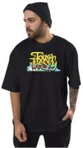 Camiseta oversize luken lk estampada Touch thesky
