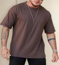 Camiseta Oversized 100% Algodão Masculina Camisa Streetwear