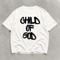 Camiseta Oversized Academia Personalizada God Algodão Basica Camiseta Oversized Academia Personalizada God Algodão Basica