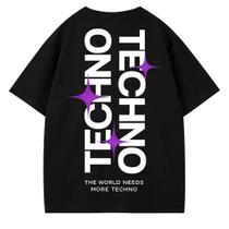 Camiseta Oversized After Rave - Conforto e Estilo Camiseta Oversized After Rave - Conforto e Estilo