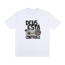 Camiseta Oversized Basic Deus No Controle V1