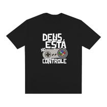Camiseta Oversized Basic Deus No Controle V1