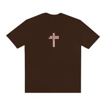 Camiseta Oversized Basic Jesus Cruz