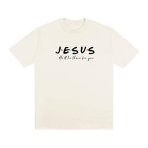 Camiseta Oversized Basic Jesus Friend
