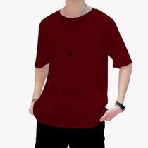 Camiseta Oversized Básica Barra Reta - VCSTILO