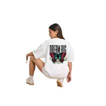 Camiseta Oversized Borboleta Dream Unisexx Festa Camisão