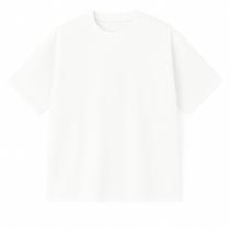 Camiseta Oversized Branca Lisa 100% Algodão Premium com Estampa DTF Camiseta Oversized Branca Lisa 100% Algodão Premium com Estampa DTF