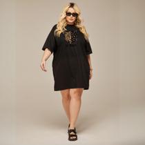 Camiseta Oversized Camisetão Plus Size Max T-Shirt Básica