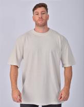 Camiseta Oversized Estonada Premium Off-White - Modelagem Moderna e Sustentável Camiseta Oversized Estonada Premium Off-White - Modelagem Moderna e Sustentável