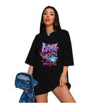 Camiseta Oversized Feminina Bratz World Tour Vintage