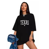 Camiseta Oversized Feminina Camisa 100% Algodão Over Academia Camiseta Oversized Feminina Camisa 100% Algodão Over Academia