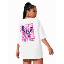 Camiseta Oversized Feminina Gamer Streetwear